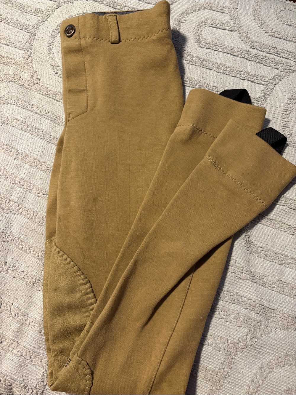 Mustard Yellow Equestrian Breeches